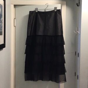 Ronan Chen tulle ruffle skirt